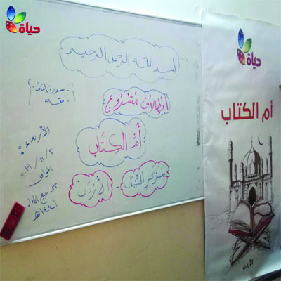 انطلاق مشروع ام الكتاب - المفرق