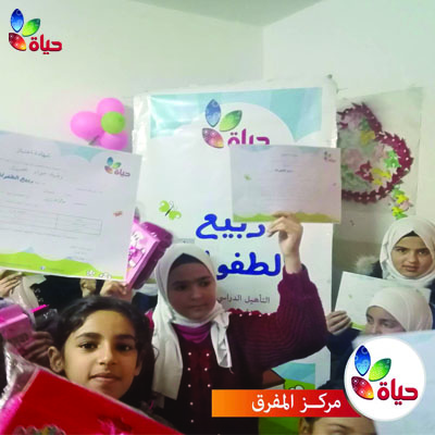 حفل اختتام مشروع ربيع الطفولة - الأردن