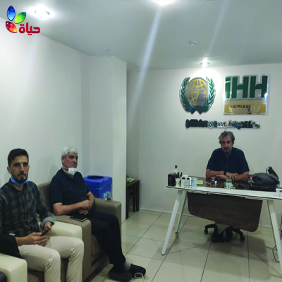 زيارة IHH في غازي عنتاب